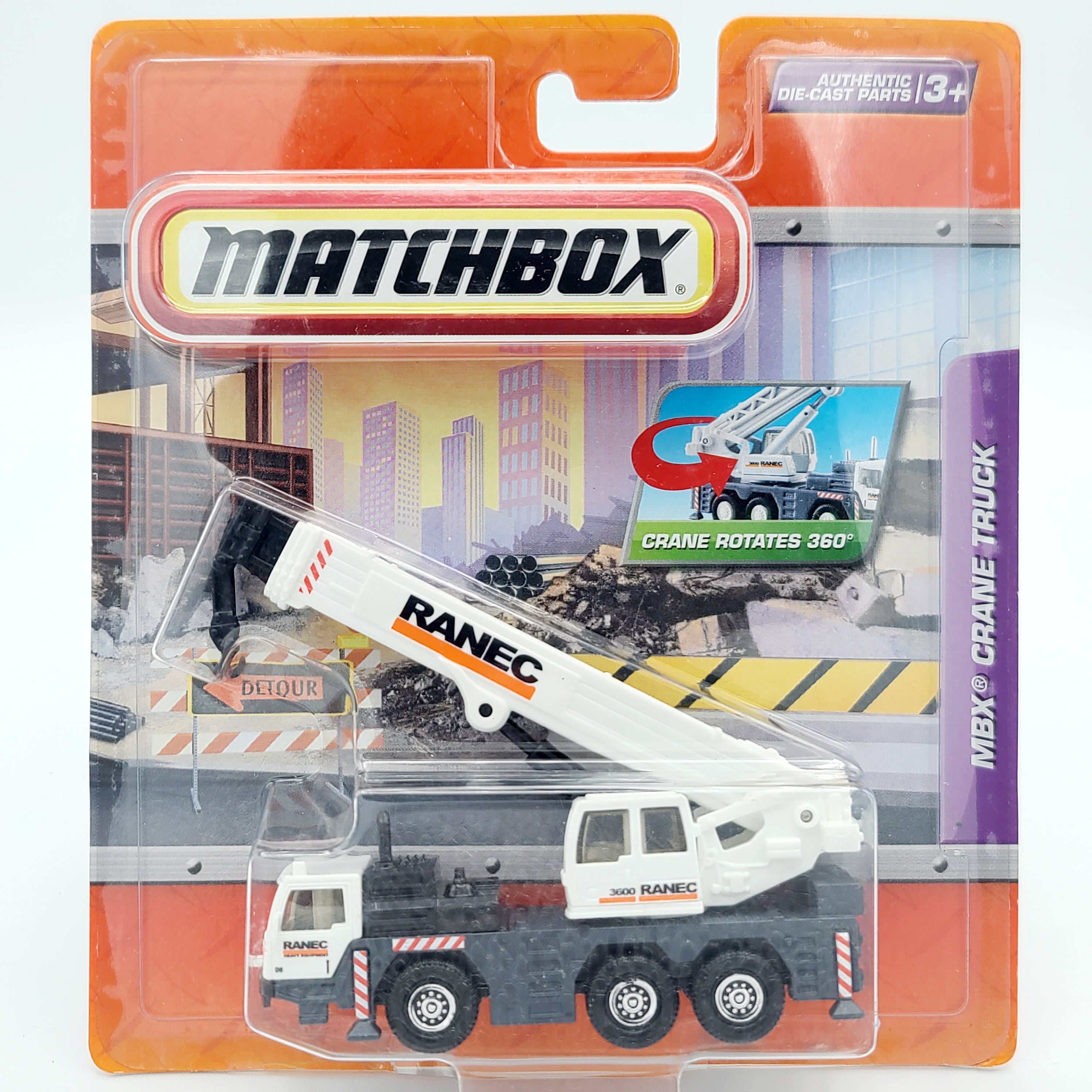 Matchbox MBX Crane Truck "RANEC" (2009 Working Rigs)